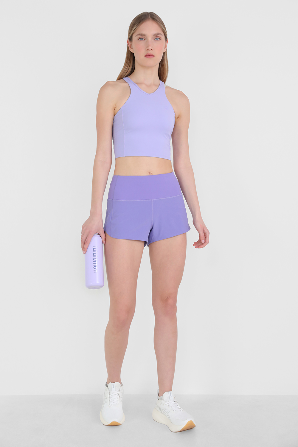 Cropped V-Neck Tennis Tank Top